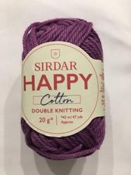 Sirdar "Happy" Cotton DK - Currant Bun 756