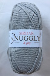 Sirdar Snuggly 4Ply - Grey Cloud 487