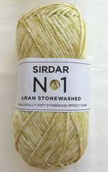 Sirdar Stonewashed Aran - 805 Citrus
