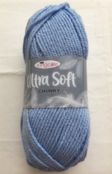 King Cole Ultra Soft Chunky - Blue Forget me Not 4627