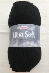 King Cole Ultra Soft Chunky - Black 4636