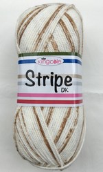 King Cole Stripe DK - Caramel Stripe