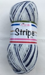 King Cole Stripe DK - Blue Stripe
