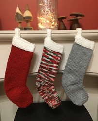 Christmas Stocking Trio - 3 Stockings