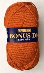 Sirdar Hayfield Bonus DK  Extra Value -  647 Burnt Orange