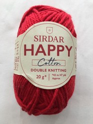 Sirdar "Happy" Cotton DK - Lippy 789
