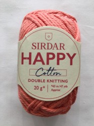 Sirdar "Happy" Cotton DK - Sorbet 793