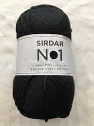 Sirdar No.1 DK - 231 Black