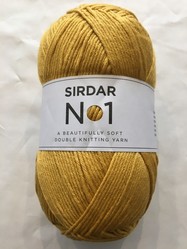Sirdar No.1 DK - 233 Mustard