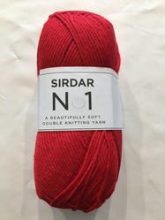 Sirdar No.1 DK - 214 Pure Scarlet